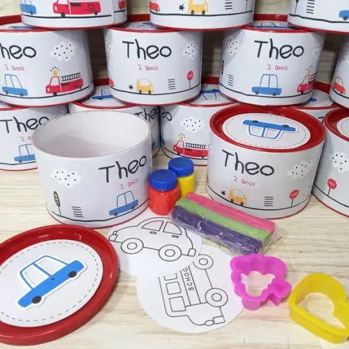 Tubo Kit de Atividades Personalizado