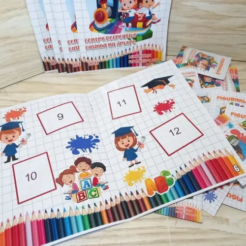 Álbum de Figurinha de Formatura Abc