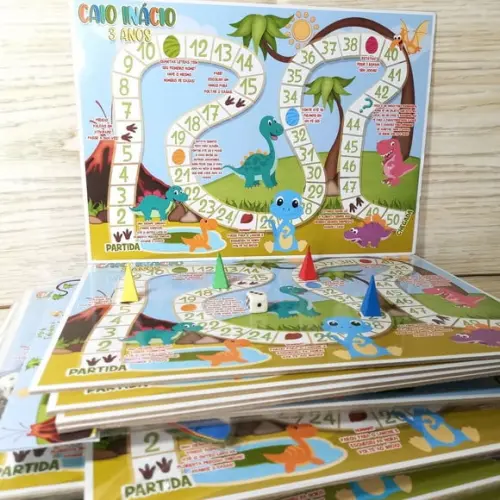 Jogo de Tabuleiro Personalizado