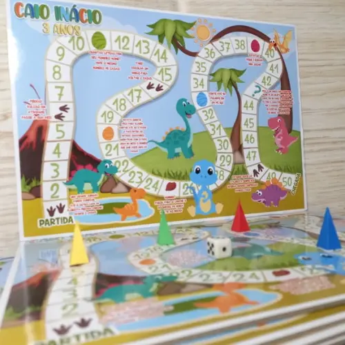 Jogo de Tabuleiro Personalizado