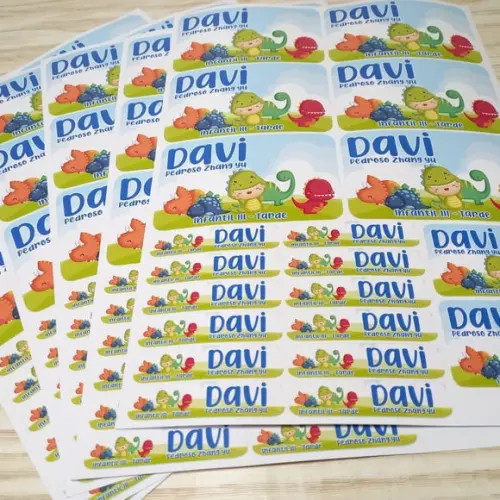 Kit Etiqueta Escolar Personalizada