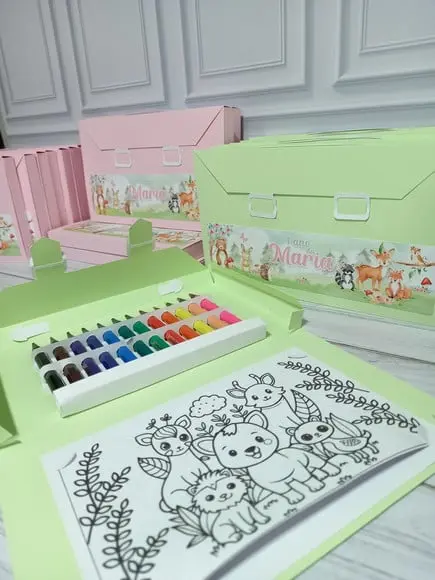 Maletinha para Colorir