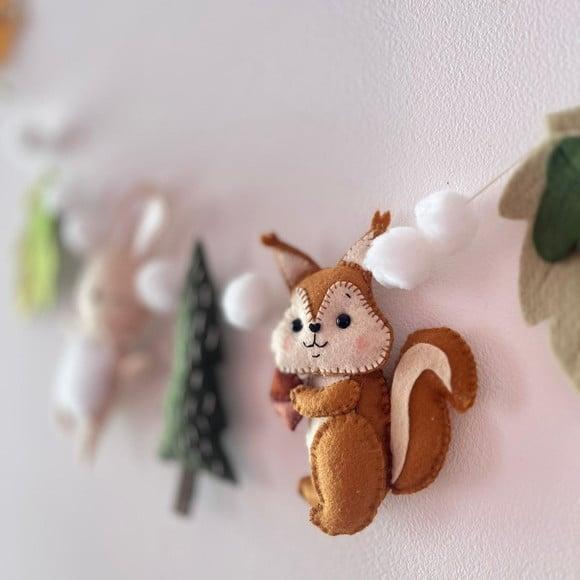 Varal Decorativo Bosque Infantil