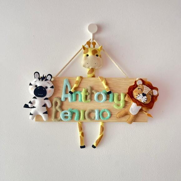 Placa Decorativa Quarto Infantil