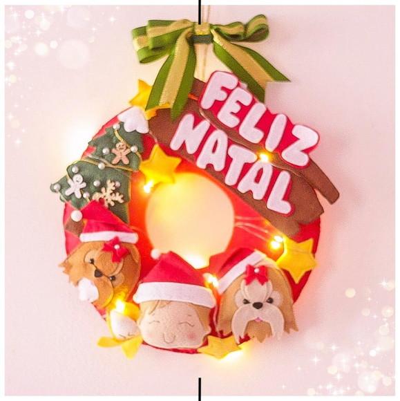Guirlanda Natal Cachorrinho