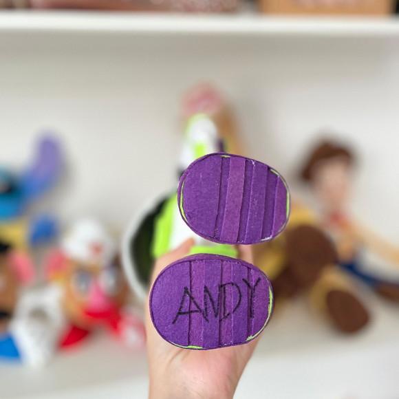 Boneco Buzz Toy Story Feltro