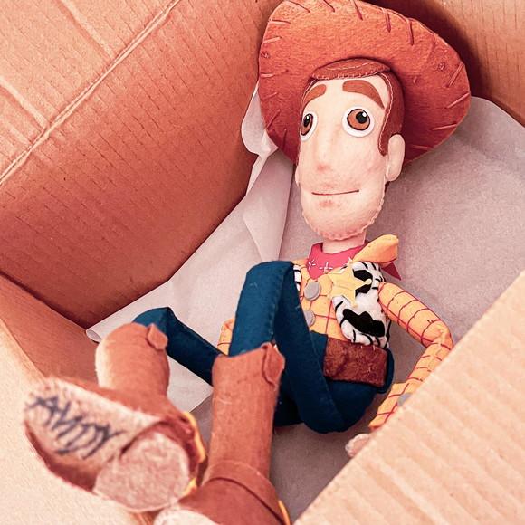 Boneco Woody Toy Story Feltro