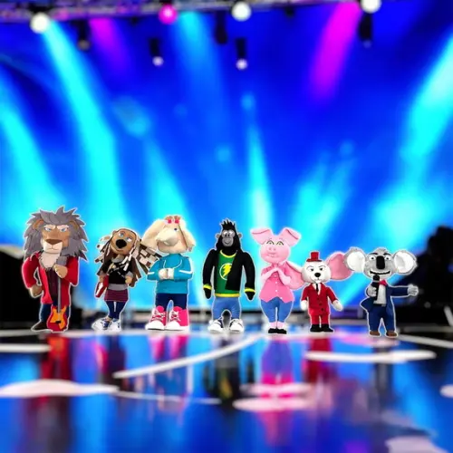 Turma Sing em Feltro