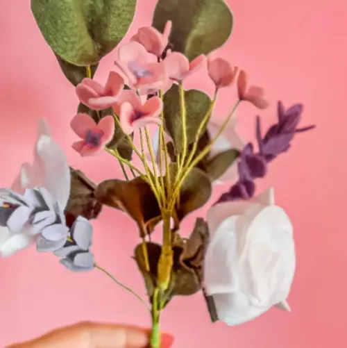 Buquê Floral em Feltro Dia das Mães