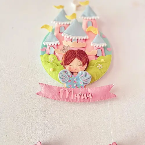 Porta Maternidade Princesa