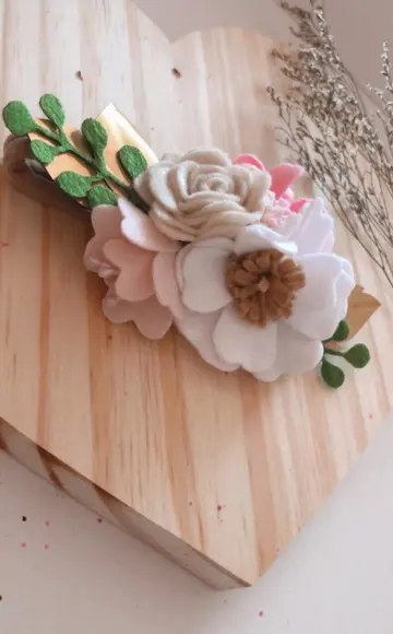 Faixinha de Bebê Floral