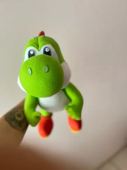 Yoshi do Super Mario em Feltro