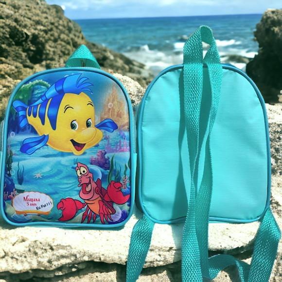 Mochila Lembrancinha Pequena Sereia