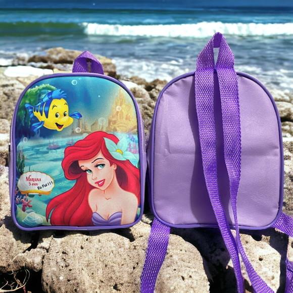 Mochila Lembrancinha Pequena Sereia