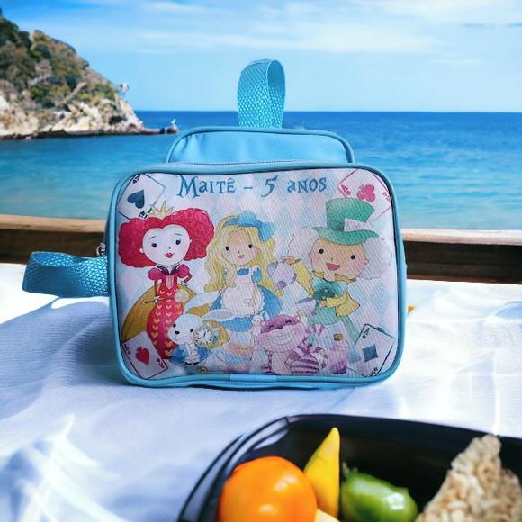 Necesseire Alice no País das Maravilhas