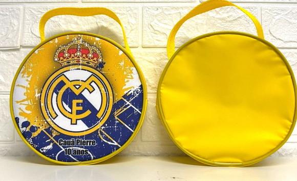 Necesseire Bola Futebol Real Madri