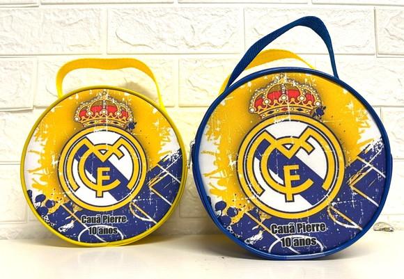 Necesseire Bola Futebol Real Madri