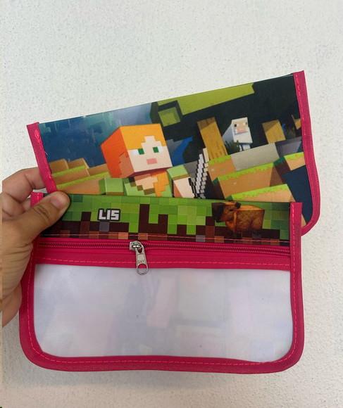 Porta Escova de Dentes Lembrancinha Minecraft