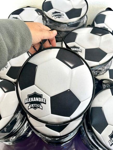 Necesserie Bola de Futebol - Lembrancinha Envio 3 Dias Úteis