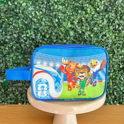 20 Necesseire Mascote Copa 2026 Bola Trionda