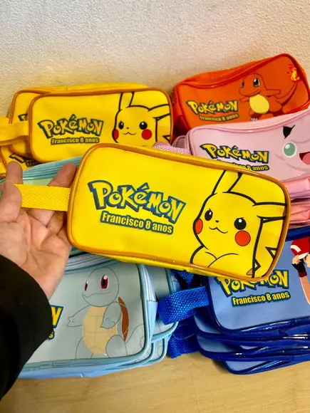Estojo Lembrancinha Pokemon