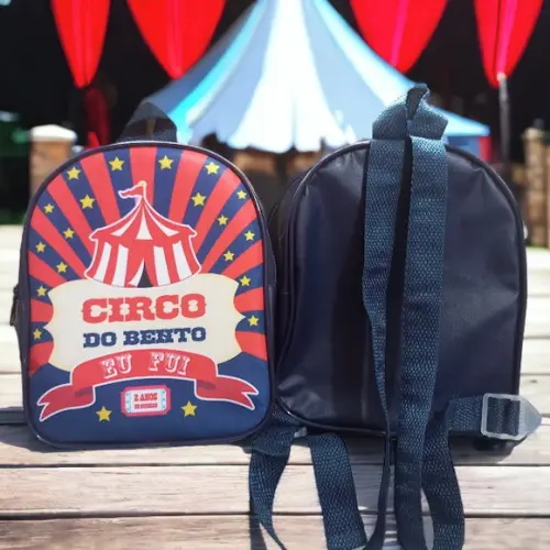 Mochila Lembrancinha Circo