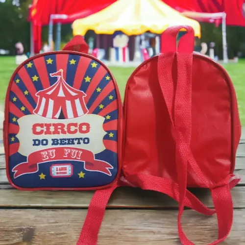 Mochila Lembrancinha Circo
