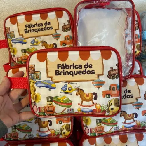 Necesseire Fábrica de Brinquedos Lembrancinha