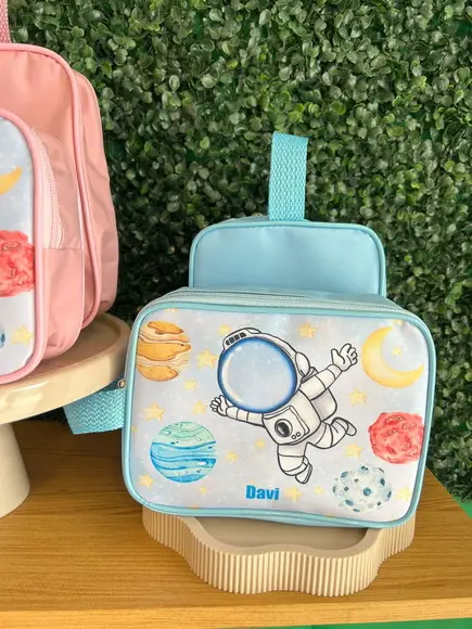 Necesserie Lembrancinha Astronauta Cute