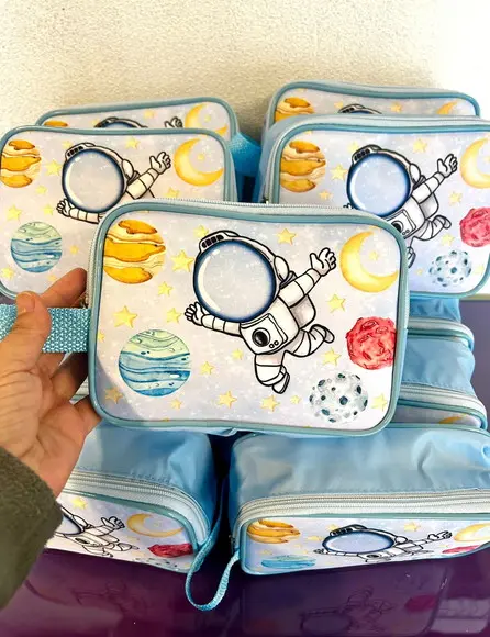 Necesserie Lembrancinha Astronauta Cute