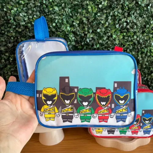 Necesserie Power Ranger Lembrancinha de Festa