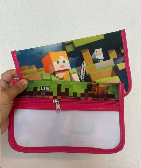 Porta Escova de Dentes Lembrancinha Minecraft