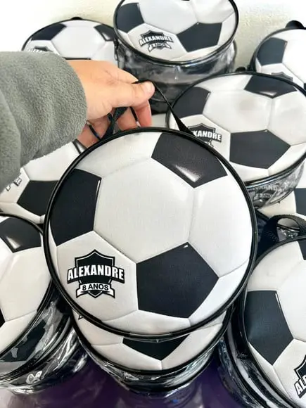 Necesserie Bola de Futebol - Lembrancinha Envio 3 Dias Úteis
