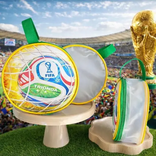 Necesserie Bola Trionda - Lembrancinha Copa do Mundo 2026
