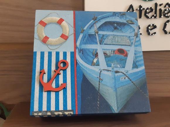 Caixa para Presente Decorada Lembrancinha Dia dos Pais