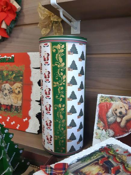 Embalagem para Presente Reciclada com Scrapdecor Natalina