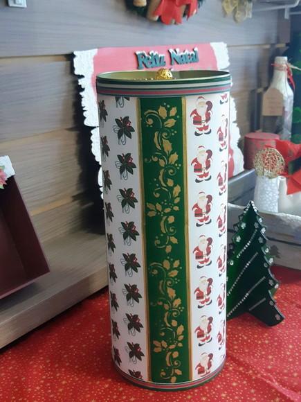 Embalagem para Presente Reciclada com Scrapdecor Natalina
