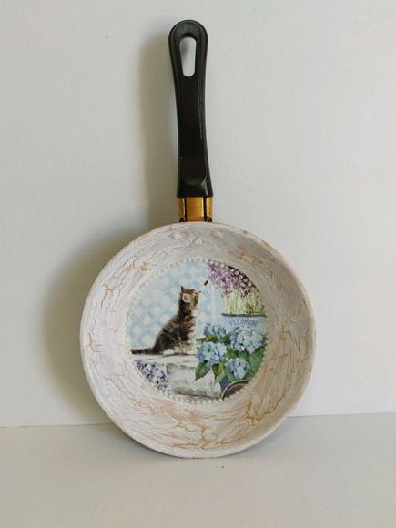 Frigideira Decorada Dupla Gato