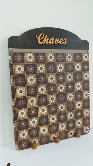 Porta Chaves Marchetaria Lembrancinha Dia dos Pais
