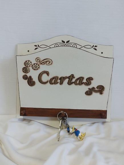 Porta Chaves/cartas mdf Corte a Laser