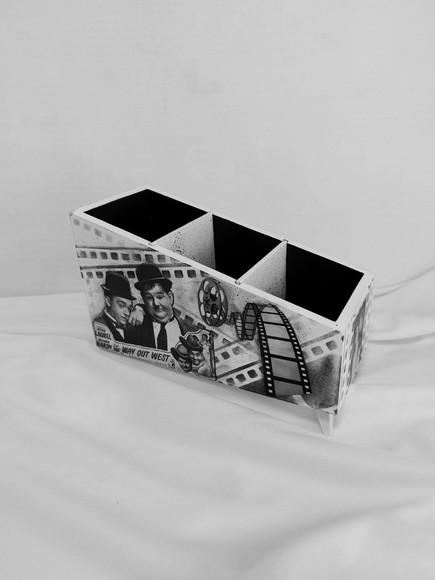 Porta Controle Remoto Tema Cinema Lembrancinha Dia dos Pais