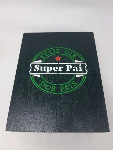 Caixa para Presente Decorada Lembrancinha Dia dos Pais