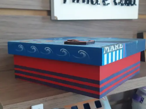Caixa para Presente Decorada Lembrancinha Dia dos Pais