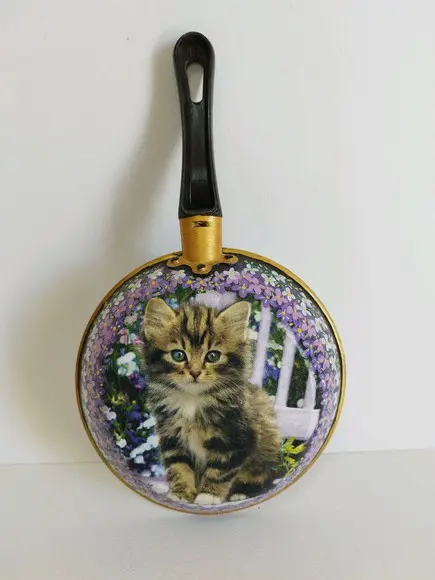 Frigideira Decorada Dupla Gato