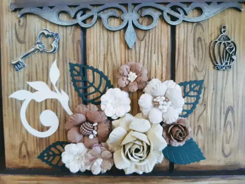 Porta Chaves Imitação Pallet