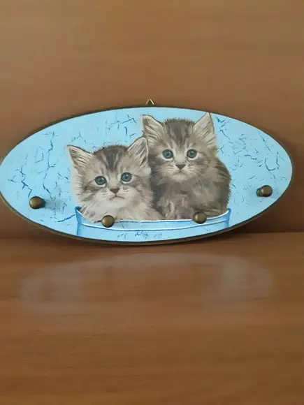 Porta Chaves Gatos