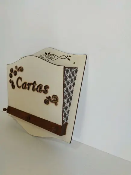 Porta Chaves/cartas mdf Corte a Laser