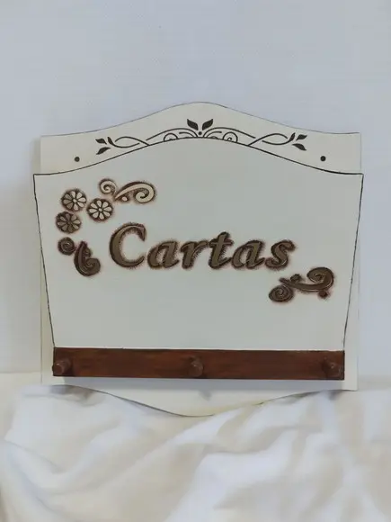 Porta Chaves/cartas mdf Corte a Laser