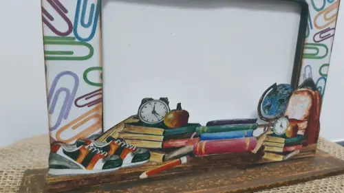 Porta Retrato Em Mdf Decorado Scrapdecor Dia Dos Professores