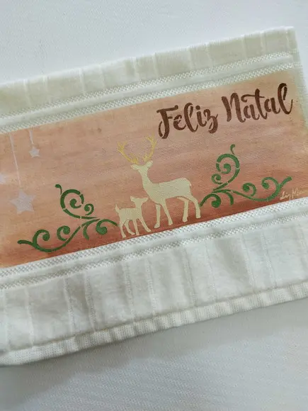 Toalhinhas de Mão/lavabo Natalino